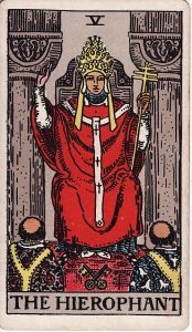 hierophant tarot card