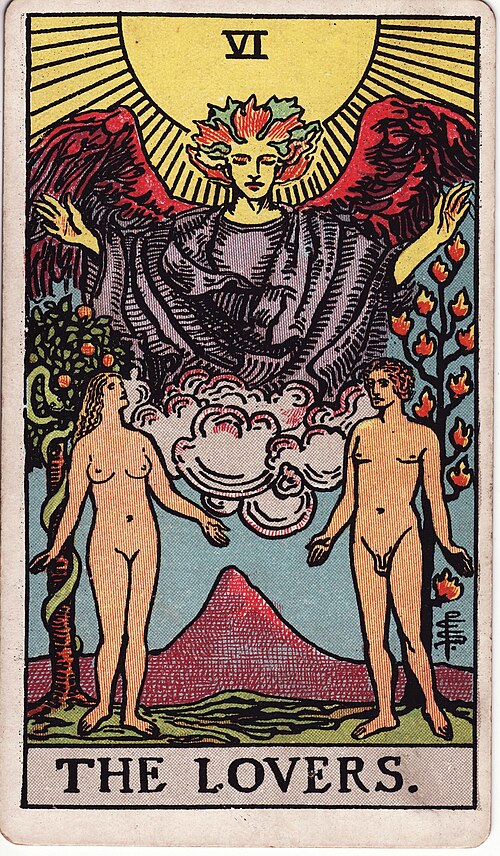 lovers tarot card
