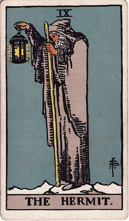 hermit tarot card