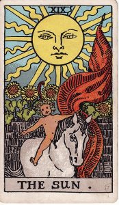 sun tarot card