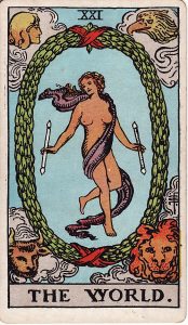 World Tarot Card